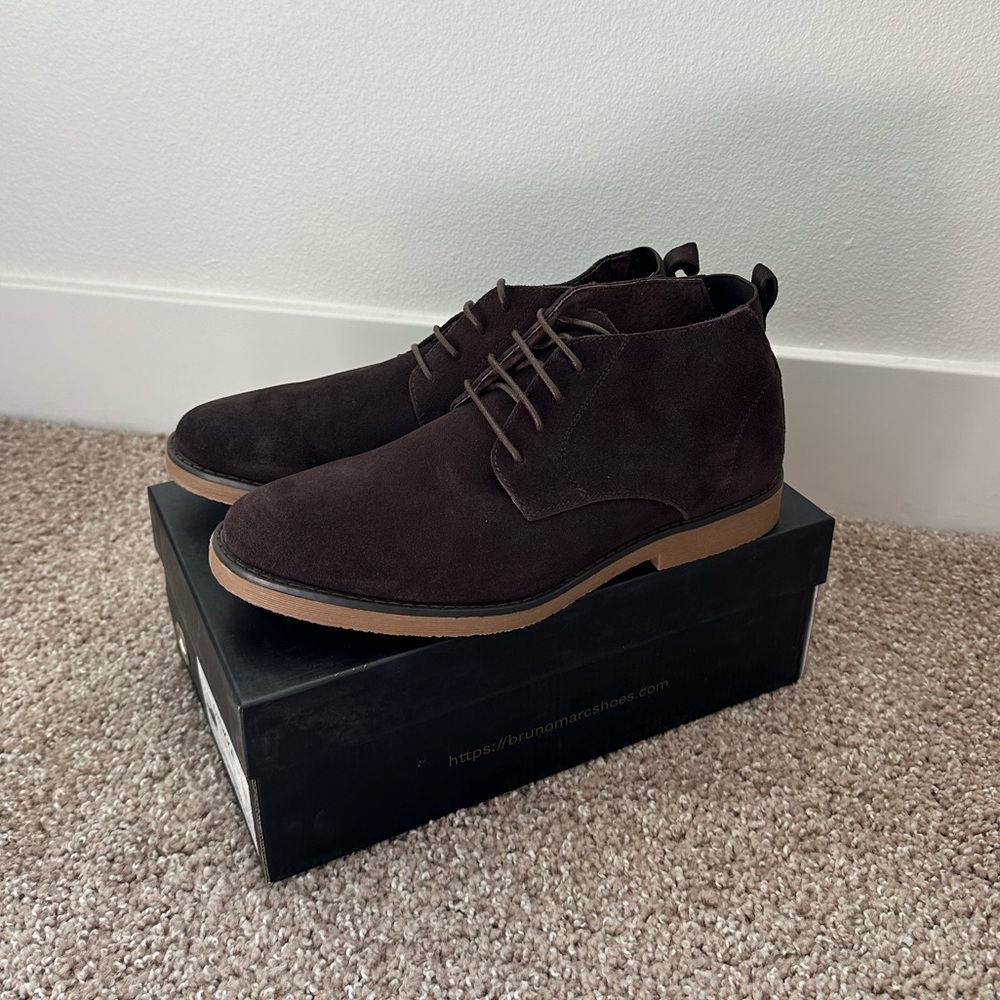 Bruno Marc Classic Suede Leather Desert
Chukka Boots